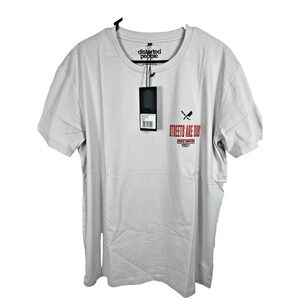 Distorted People Streets Are Ours T-Shirt Size XL‎